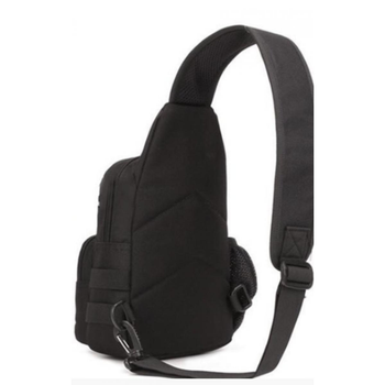 Городская сумка, рюкзак на одно плечо Protector Plus X216 A14, черная