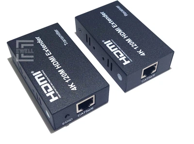 Удлинитель HDMI 4K/30Hz сигнала через UTP (витая пара) Ewell, до 120 м. (EW411)