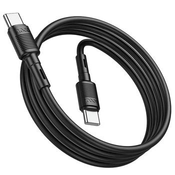 Кабель Hoco для X83 Type-C to Type-C Victory 60W Charging Data Cable (L=1M) Black