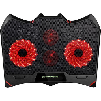 Підставка під ноутбук 17" Esperanza Notebook Cooling Pad EGC102 BURAN 415x305x27мм