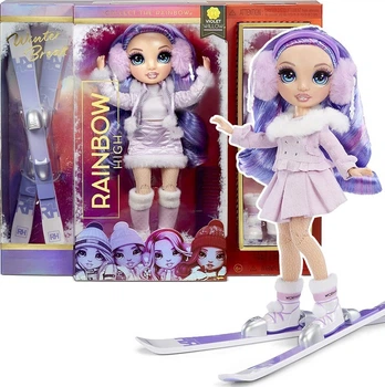 Кукла Rainbow High Violet Willow серия Winter Break - Рейнбоу Хай Вайолет Виллоу с аксессуарами (574804) - Purple