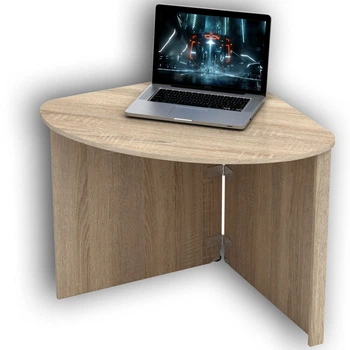 Стол-трансформер для ноутбука из ЛДСП Comfy Home Skat Zeus дуб сонома