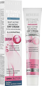 Мультиактивный дневной балансируючщий крем для лица Revuele Retinol Forte Multi-Active Balancing Day Cream 50 мл (5060565100435)
