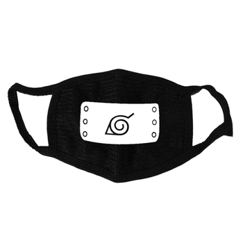 Маска тканинна Geekland Пов'язка Наруто Naruto чорна MS 072