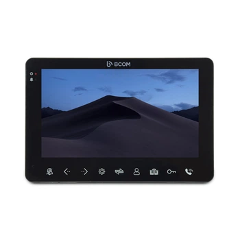 Відеодомофон BCOM BD-780FHD Black з детектором руху та записом відео