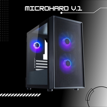 Игровой ПК MicroHard v1 (RTX 3060 12GB/ i5-11400F / DDR4 16GB / SSD 250GB / SSD 480GB)