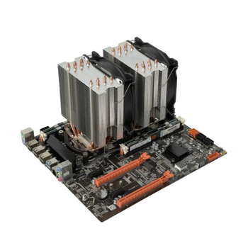 Комплект: материнская плата X79-SERVER / 2x (ДВА) Intel Xeon E5-2690 v2 (20 (40) ядер по 3.0 - 3.6 GHz) / 16 GB DDR3 / 2х Кулер SNOWMAN M-T6 / Cache Memory 50 MB / Socket LGA 2011