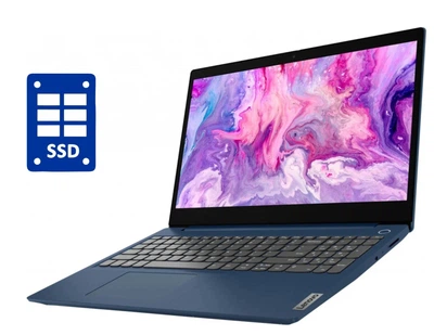 Ноутбук Lenovo IdeaPad 3 15ITL05 / 15.6" (1920x1080) TN / Intel Core i3-1115G4 (2 (4) ядра по 3.0 - 4.1 GHz) / 8 GB DDR4 / 120 GB SSD / Intel UHD Graphics 630 / WebCam / Win 10 Home