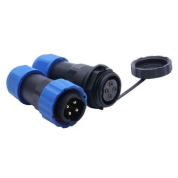 Роз'єм герметичний SZC16 4P-F-M (4pin, 5A, 250V)