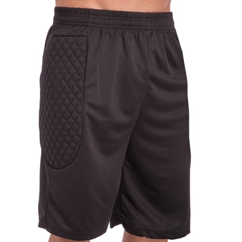 Шорты футбольного вратаря Zelart FIt 5538 размер XL (170-175см) Black