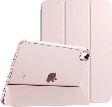 Чехол обложка BBM1 Leather для iPad Air 4 2020/Air 5 2022 10,9"/Air 11" 2024(M2)/2025(M3)/2026(M4) Розовый
