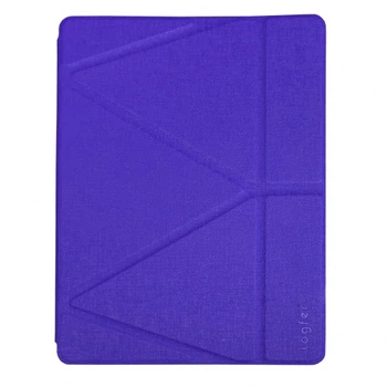 Чохол Origami Case для iPad 12,9" (2020/2021) Leather pencil groove purple