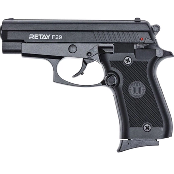 Пистолет стартовый Retay F29 сигнально-шумовой пугач под холостой патрон черный (F630403B)