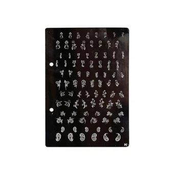 Пластина для стемпінгу Ronney Professional Stamping Palete RN 00407 (5060456777845)