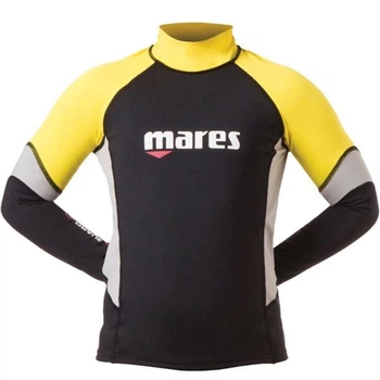 Реглан солнцезащитный Mares Rash Guard UPF BLOCK +80 детский (чёрно-желтый) 10-11 лет (412415.M)