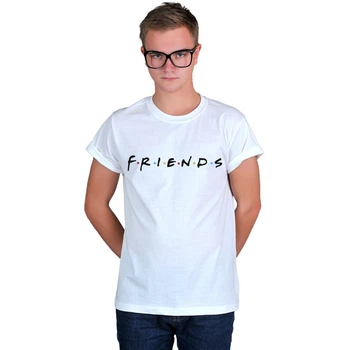 Футболка Fanbolka Друзья Friends M Белая (54MWHM)