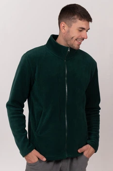 Кофта мужская флисовая TvoePolo XL Зеленая (7158-77xl)