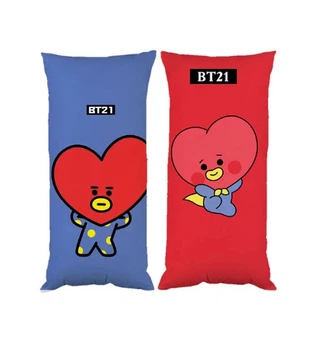 Подушка BTS BT21 Тата двухсторонняя 30*50 см (pp0159)