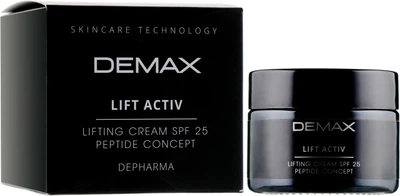 Зволожуючий ліфтинг крем - Demax Peptide Concept SPF 25 50ml (80755-11146)