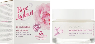 Омолаживающий крем для лица - Bulgarian Rose Rose & Joghurt Rejuvenating Face Cream 50ml (147365-9371)