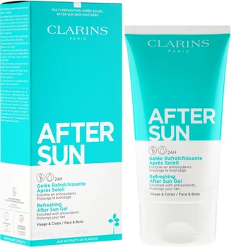Освежающий гель после загара для лица и тела - Clarins Refreshing After Sun Gel 24H 150ml (628685-13866)