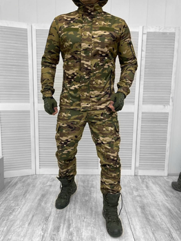 Тактическая зимняя теплая военная форма комплект костюм ( Куртка + Штаны ), Камуфляж: Мультикам, Размер: S