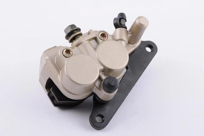 Суппорт тормозной дисковый 4T GY6 50/150 передний двухпоршневой CAOKO