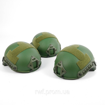 Сертифікований Шолом FAST Helmet Клас Захисту NIJ IIIA Хакі Розмір L