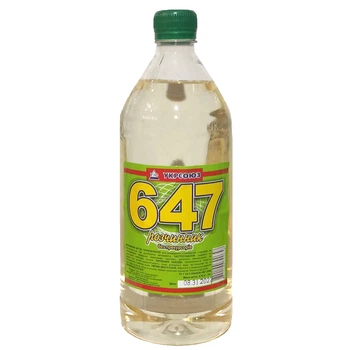 Растворитель 647 Укрсоюз 1 л (0,73 кг)