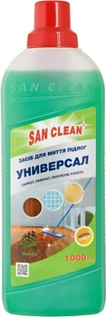Засіб для миття підлог San Clean універсал Хвоя 1000 г (4820003543818)