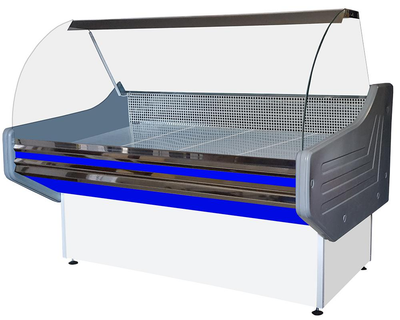 Холодильная витрина Универсальная COLD eco Prime Uni-D Cold 1.8 м сине-белая