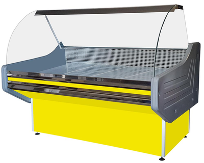 Холодильная витрина Универсальная COLD eco Prime Uni-D Cold 2.4 м желтая