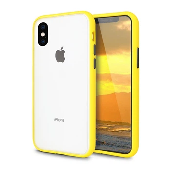 Чохол накладка xCase для iPhone X/XS Gingle series yellow black