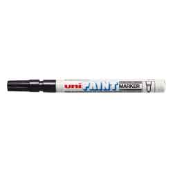Маркер перманентний Uni Paint 0.8-1.2 мм Бiлий корпус Чорний (PX-21.Black)