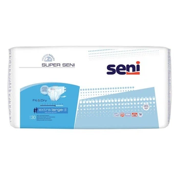 Подгузники для взрослых Super Seni Extra Large 120-170 см 30 шт