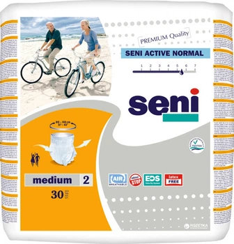 Подгузники для взрослых Seni Active Normal Medium 80-110 см 30 шт