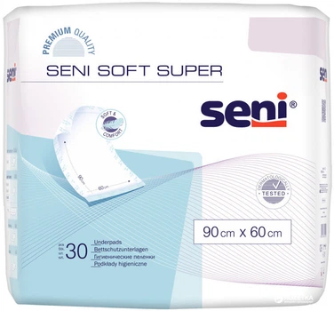 Пеленки SENI SOFT 60 x 90 см 30 шт