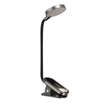 Настільна Аккумуляторна LED Лампа Baseus Comfort Reading Mini Clip ( 350 mAh ) 3W ( DGRAD )