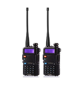 Комплект портативных раций Baofeng UV-5R Black 2 шт