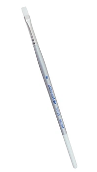 Кисть плоская синтетическая Silver Brush 1502S Silverwhite № 6