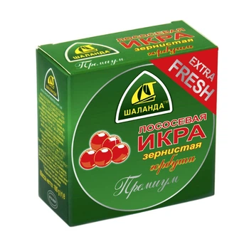 Ікра лососева Шаланда Преміум горбуша 100г