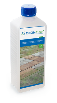 Засіб очищення бруківки проти бруду та зеленого рослинного нальоту OZON Clean 1 л