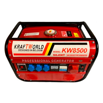 Генератор бензиновий 4-х тактний KraftTWorld KW8500 4,1 кВт