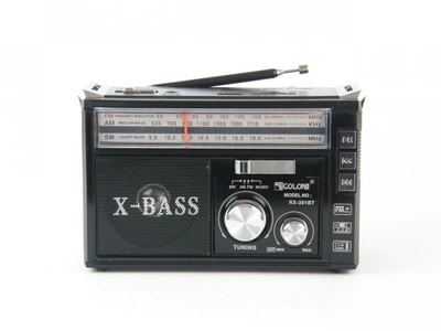 Радиоприемник Golon Rx-381 С Mp3 И Фонариком Чёрно-Серый