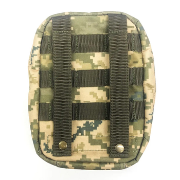 Подсумок для аптечки Ukr Cossacks камуфляж пиксель Cordura 500D, Molle