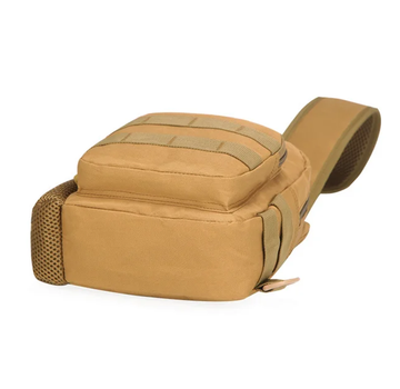 Тактична штурмова військова міська сумка Protector Plus X216 A14 5л пісок