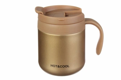 Термокружка Stenson MT-4307-0.35 "Hot&Cool" 350мл gold