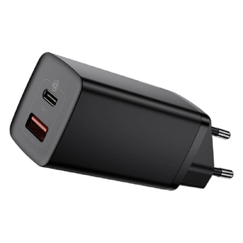 Адватер BASEUS мережевий GaN2 Lite Quick Charger 3A PD QC CCGAN2L-B02 black