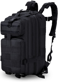 Рюкзак тактичний A02 25 л, чорний