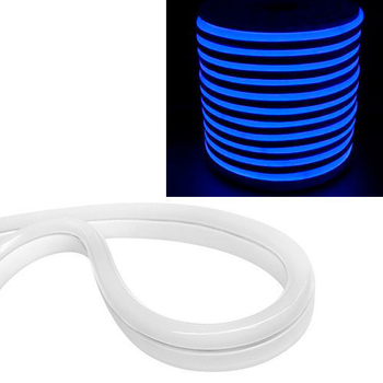Гнучкий світлодіодний неон SMD 2835 120 / м IP68, 1м синій 12В